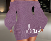 Sweater Dress-Lilac