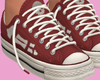 Red  Skull Low Shoes NS