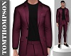 ♕ Charlie Maroon Suit