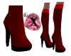 seXie -- Deep Red Boots