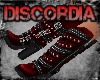 {D} Crimson Stud Boot