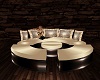 CAD-Gold/Brown Couch