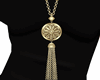 Long necklace gold