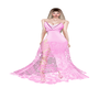 laceStar dress pink