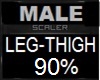 90% LEG-THIGH MALE