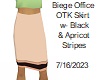 [BB] Biege OTK Skirt