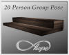 20P Wooden Group Pose