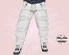 Baggy White Jeans