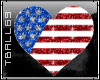 american flag Heart