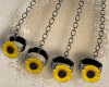 ✔ Sunflower ring chain