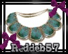"RD* Gold Turquoise Neck