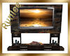 cozy tv fireplace