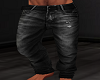 Belted Jeans Black
