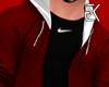 Open red jacket f