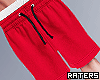 ✖ Red Shorts.