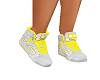 kids yellow Diva sneaker