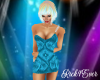 TEAL MINI DRESS