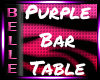 Purple Bar Table