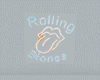 neon rolling stones