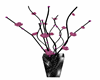Magneta Rose Branch Vase