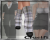 Casual Plaid Shoes F