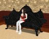 Black Em Victorian Couch