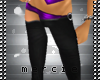 {M· Club Pants~ Purple S