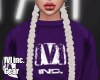 M gear Sweater Purple