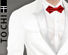 #T Regal Suit #White-Red