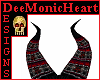 Demon Necro Horns Red