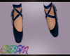 Ballerina Shoes Blue