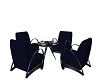 Blue Wolf Chat Chairs