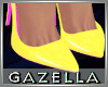 G* Neon Yellow Heels
