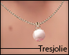 tj:. Pink Ball Necklace