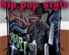 Hip Pop Style Graffiti
