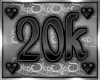 20k SUPPORT STICKER