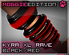ME|KXL-Rave|Black/Red