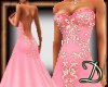 [D] Pink Bridesmaid dres