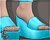 Blue Sandals