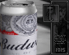 can of bud beer