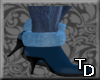 *T Ankle Boots Blue