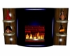 wall fire place anmiated