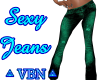 Jeans sexy green