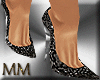 *MM* Glitter Pumps black