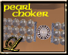 ~L~Pearl Choker