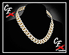 CE' VVS Gold Cuban 3/4