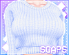+Knitted Sweater Blue