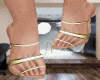 Queen Gold Heels