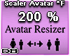 Scaler Avatar *F 200%