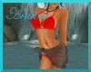 Red Sparkle Bikini